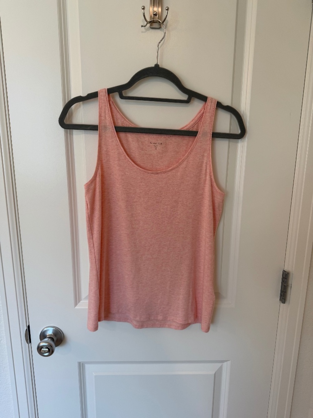 Garnet Hill Essential Tank in Blush Pink